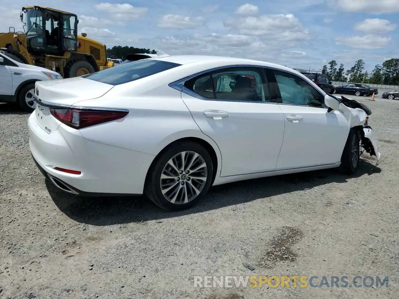 3 Photograph of a damaged car 58ABZ1B1XKU034621 LEXUS ES350 2019