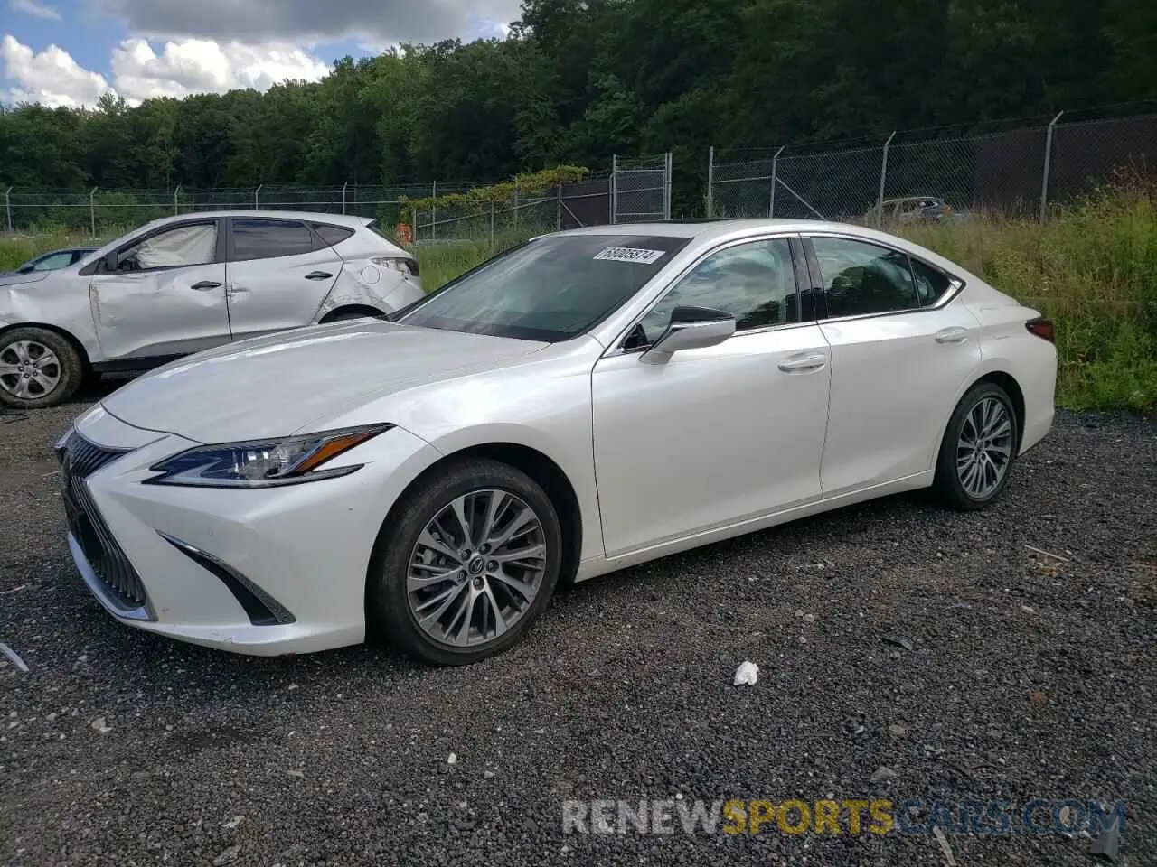 1 Фотография поврежденного автомобиля 58ABZ1B1XKU043447 LEXUS ES350 2019