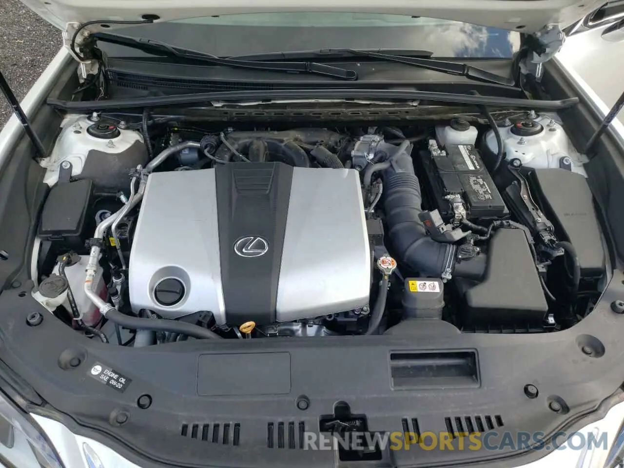 11 Фотография поврежденного автомобиля 58ABZ1B1XKU043447 LEXUS ES350 2019