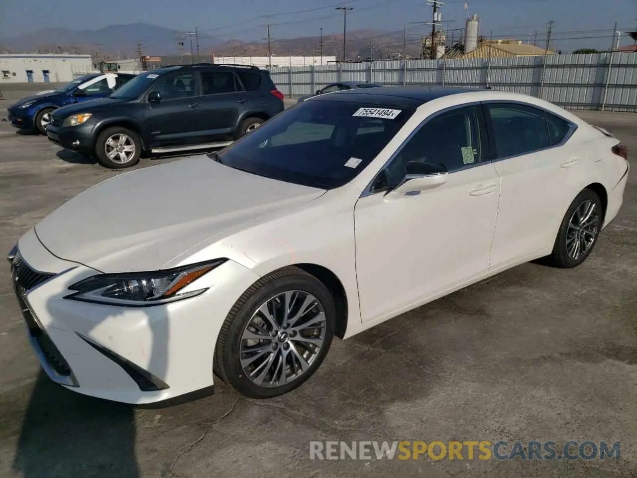 1 Photograph of a damaged car JTHBZ1B19K2003365 LEXUS ES350 2019