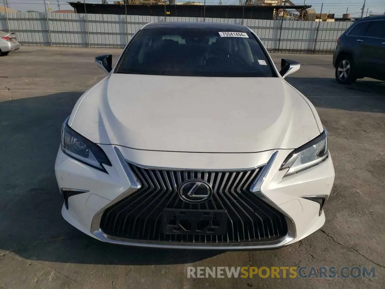 5 Photograph of a damaged car JTHBZ1B19K2003365 LEXUS ES350 2019