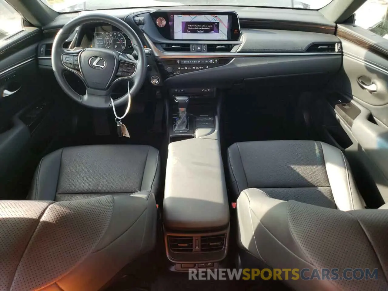 8 Photograph of a damaged car JTHBZ1B19K2003365 LEXUS ES350 2019