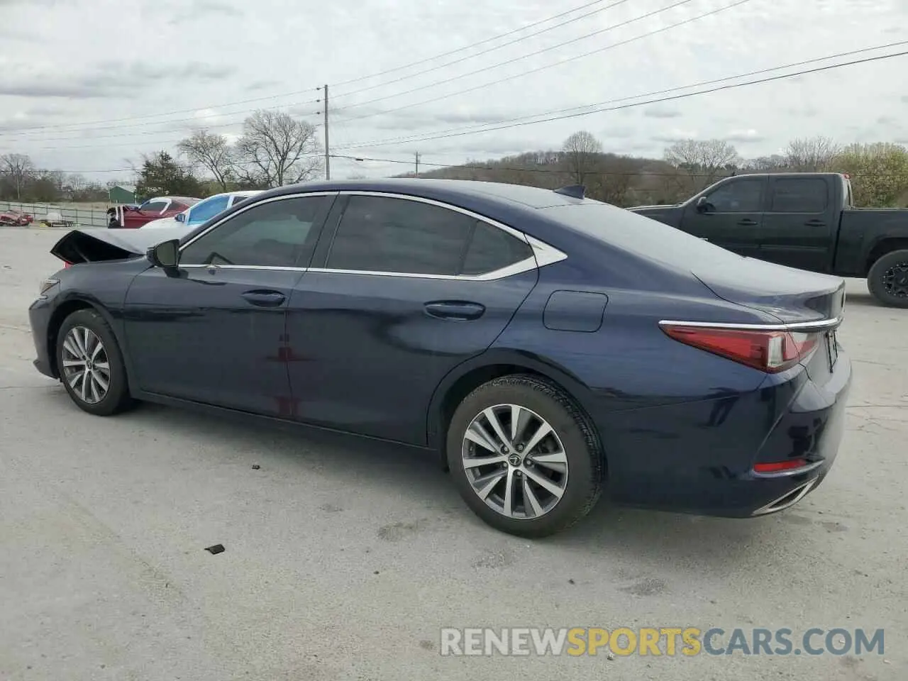 2 Photograph of a damaged car 58ACZ1B1XLU063977 LEXUS ES350 2020