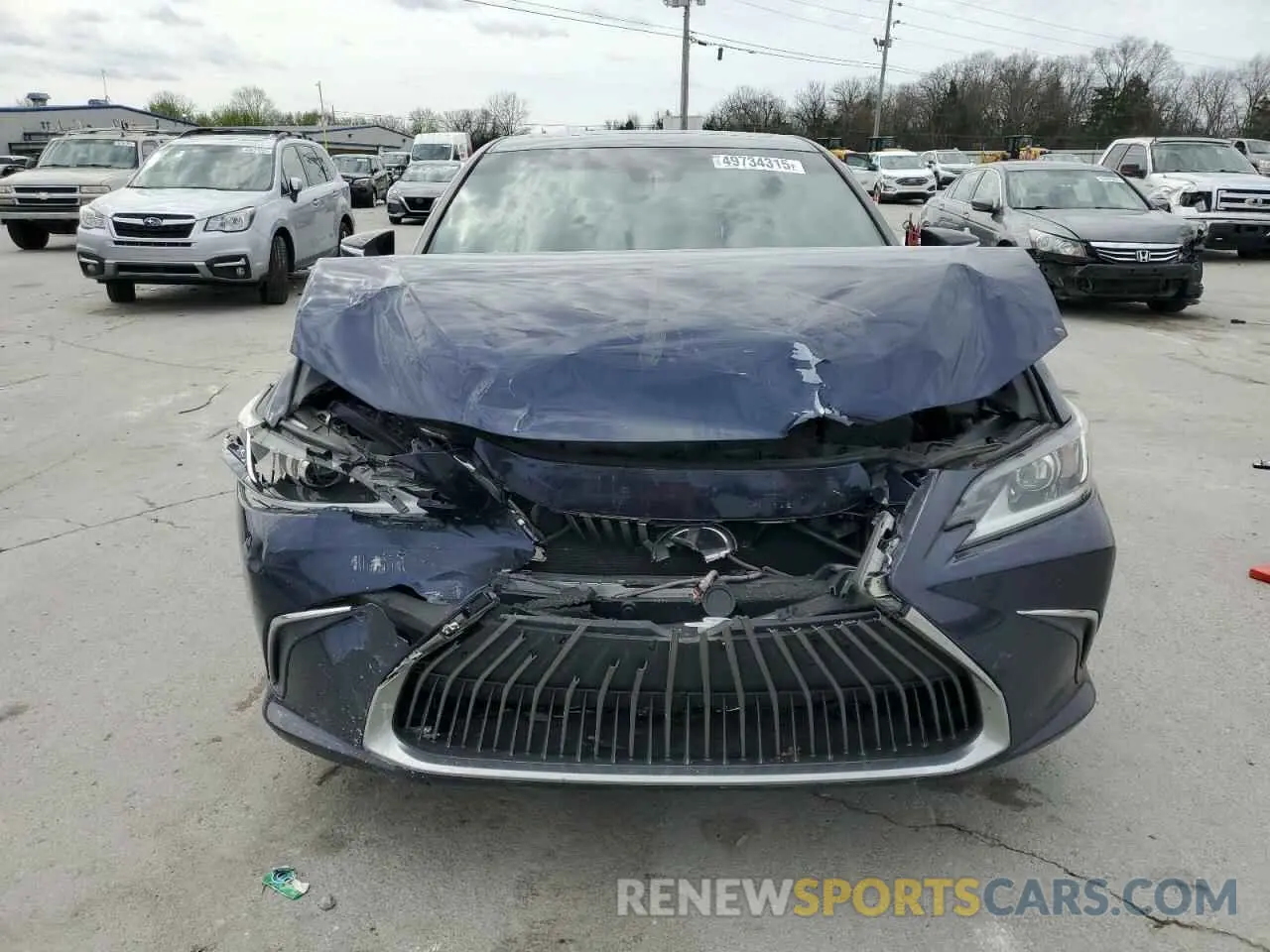 5 Photograph of a damaged car 58ACZ1B1XLU063977 LEXUS ES350 2020
