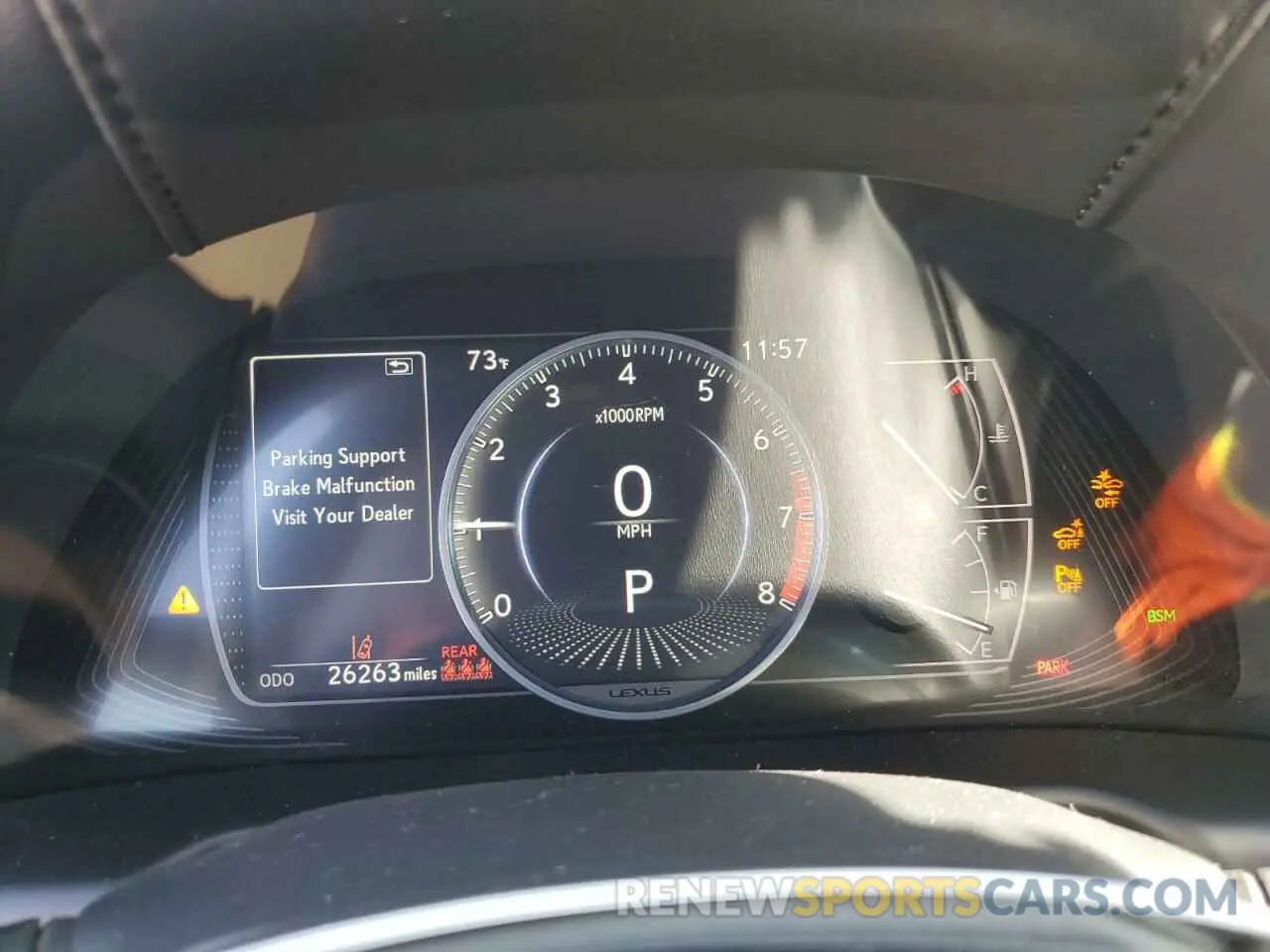 9 Фотография поврежденного автомобиля 58ADZ1B10LU055973 LEXUS ES350 2020