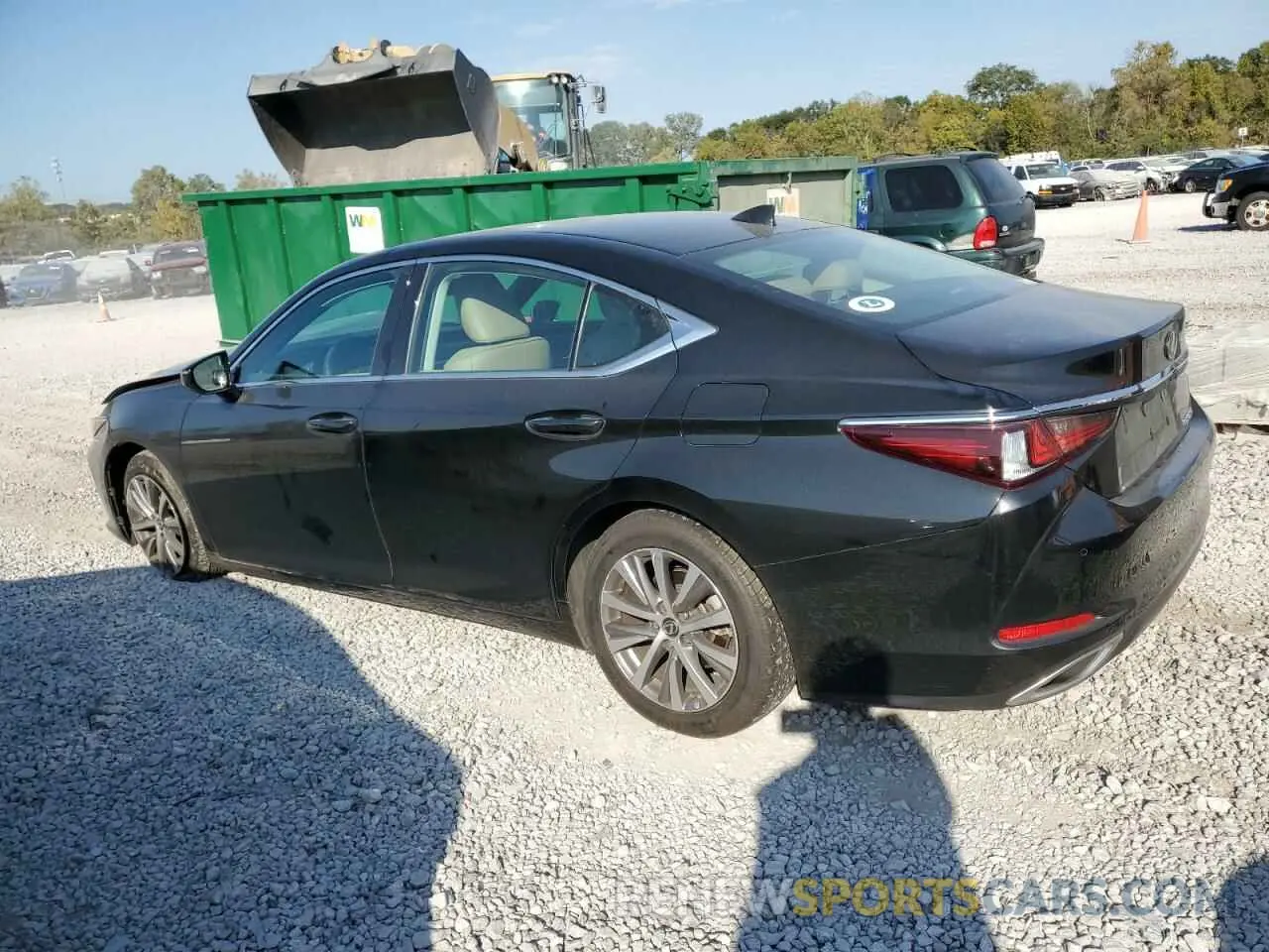 2 Photograph of a damaged car 58ADZ1B10LU071882 LEXUS ES350 2020