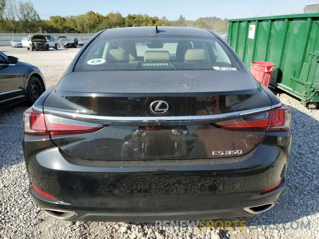 6 Photograph of a damaged car 58ADZ1B10LU071882 LEXUS ES350 2020