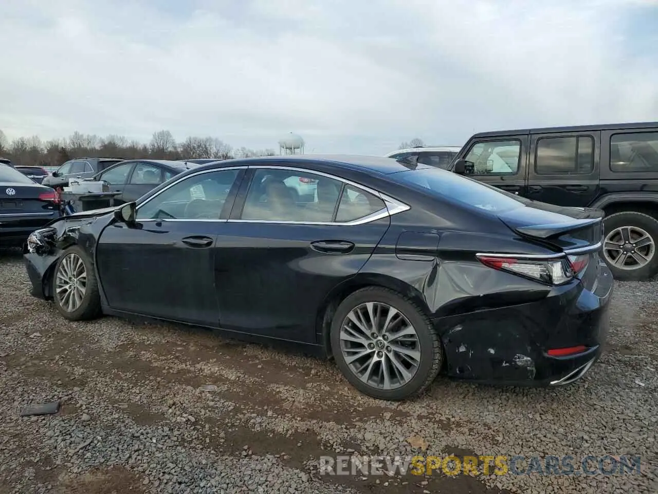 2 Photograph of a damaged car 58ADZ1B11LU076640 LEXUS ES350 2020