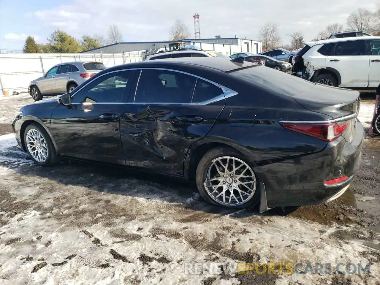 2 Фотография поврежденного автомобиля 58ADZ1B13LU080222 LEXUS ES350 2020