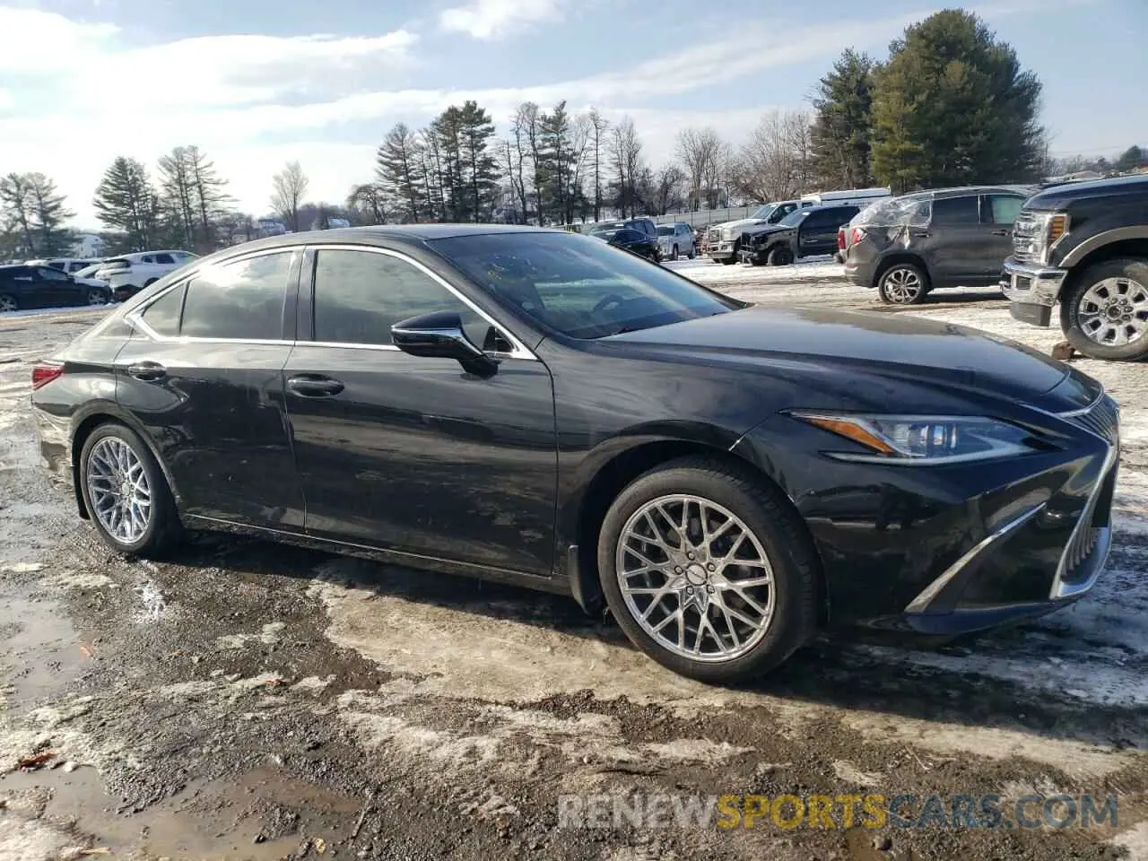 4 Фотография поврежденного автомобиля 58ADZ1B13LU080222 LEXUS ES350 2020