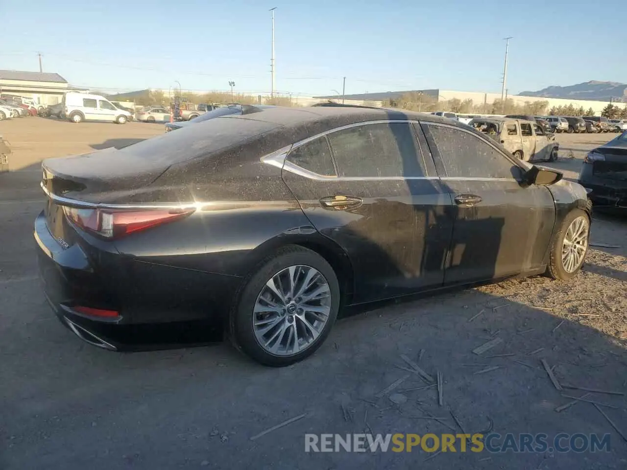 3 Photograph of a damaged car 58ADZ1B14LU056737 LEXUS ES350 2020