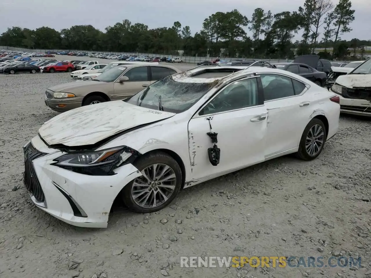 1 Photograph of a damaged car 58ADZ1B14LU062019 LEXUS ES350 2020