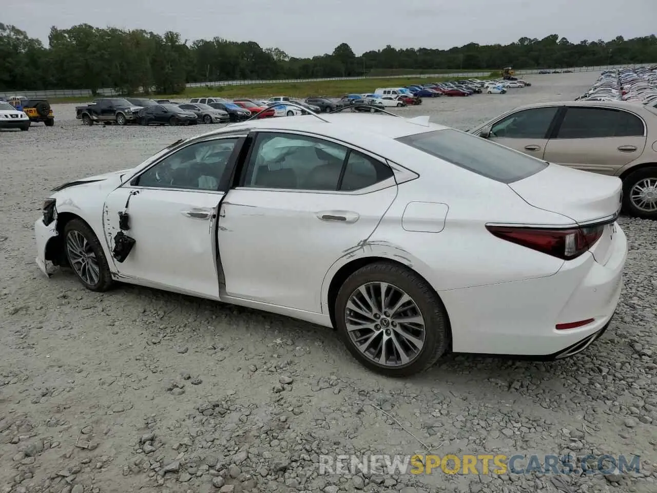 2 Photograph of a damaged car 58ADZ1B14LU062019 LEXUS ES350 2020
