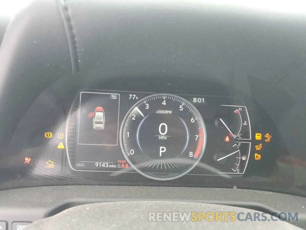 9 Photograph of a damaged car 58ADZ1B14LU062019 LEXUS ES350 2020