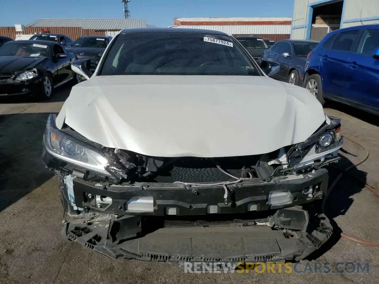 5 Photograph of a damaged car 58ADZ1B14LU068063 LEXUS ES350 2020