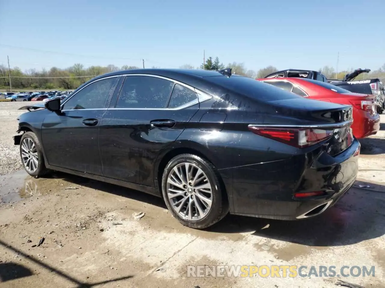 2 Photograph of a damaged car 58ADZ1B15LU072834 LEXUS ES350 2020