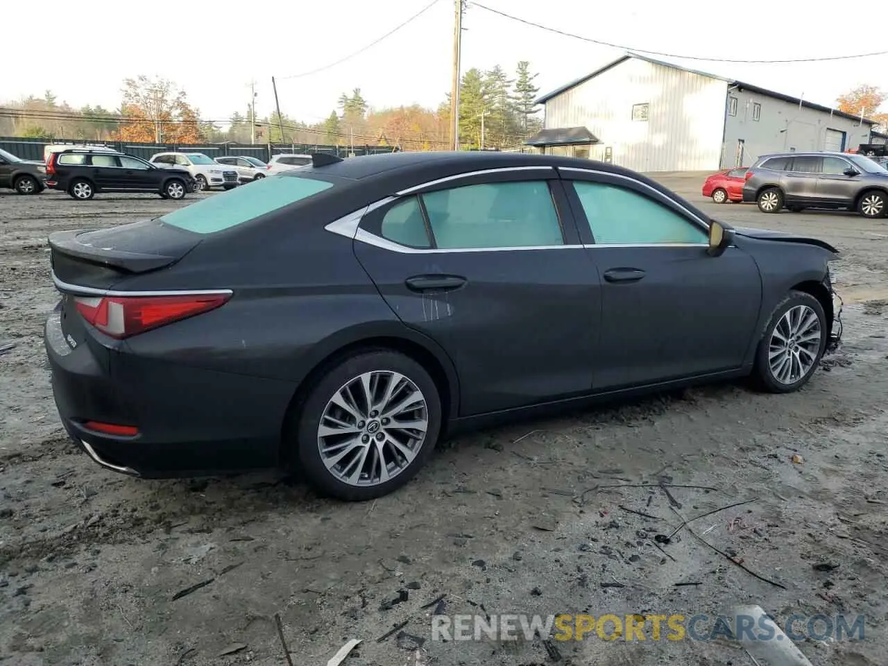 3 Фотография поврежденного автомобиля 58ADZ1B19LU074005 LEXUS ES350 2020
