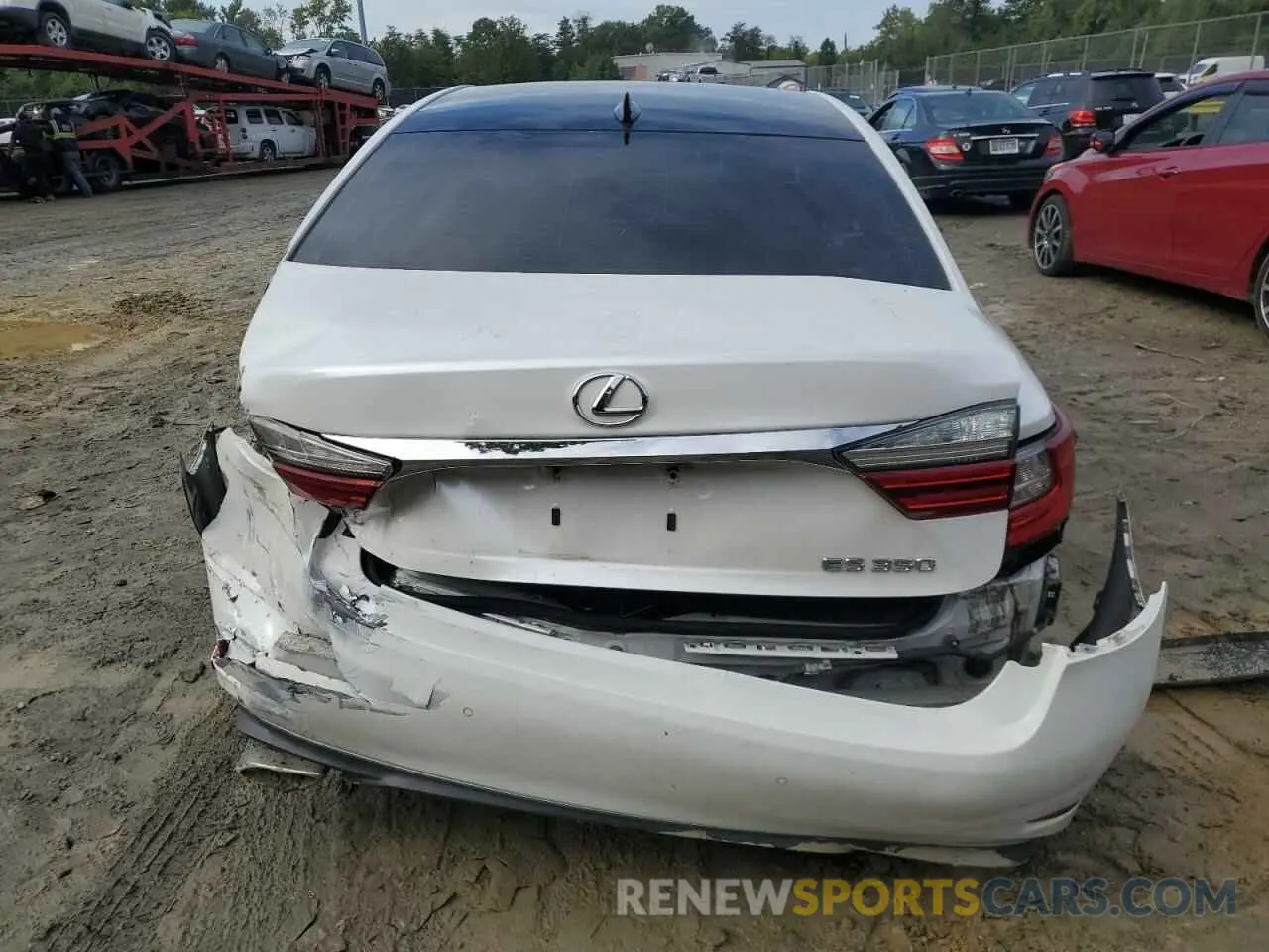 6 Фотография поврежденного автомобиля JTHBK1GG7G2231681 LEXUS ES350 2020