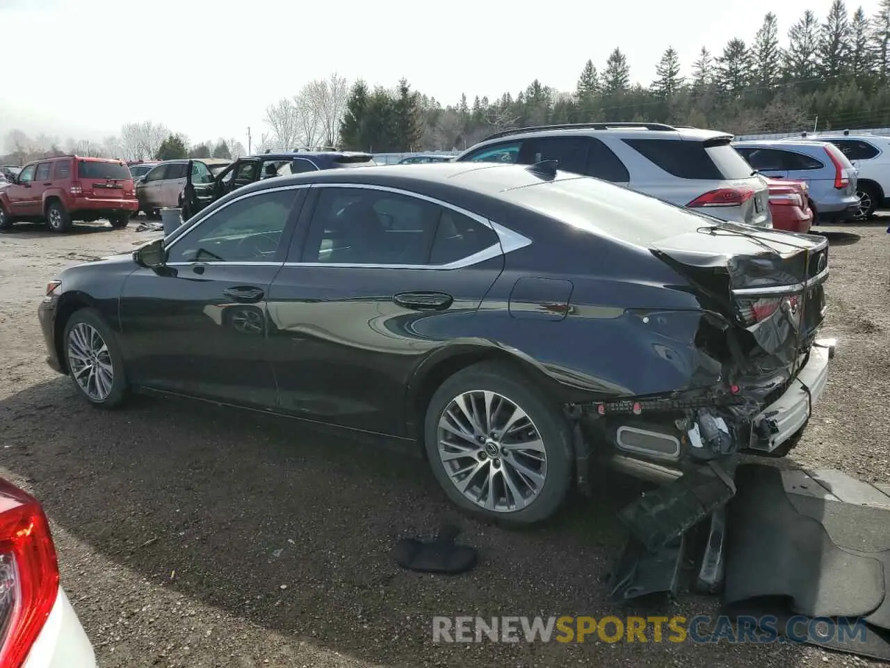 2 Photograph of a damaged car 58ABZ1B1XMU104427 LEXUS ES350 2021
