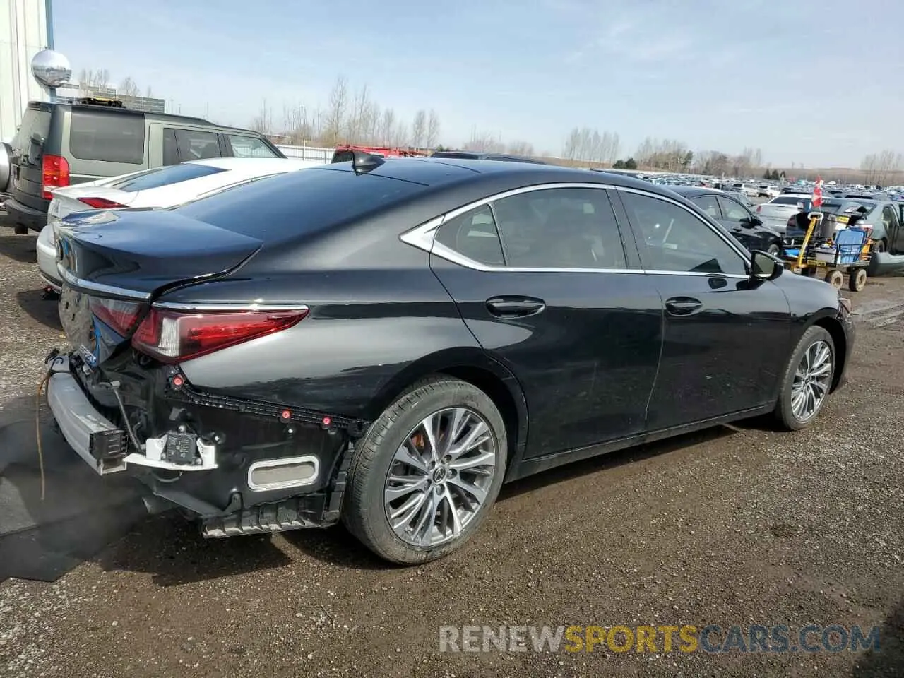3 Photograph of a damaged car 58ABZ1B1XMU104427 LEXUS ES350 2021