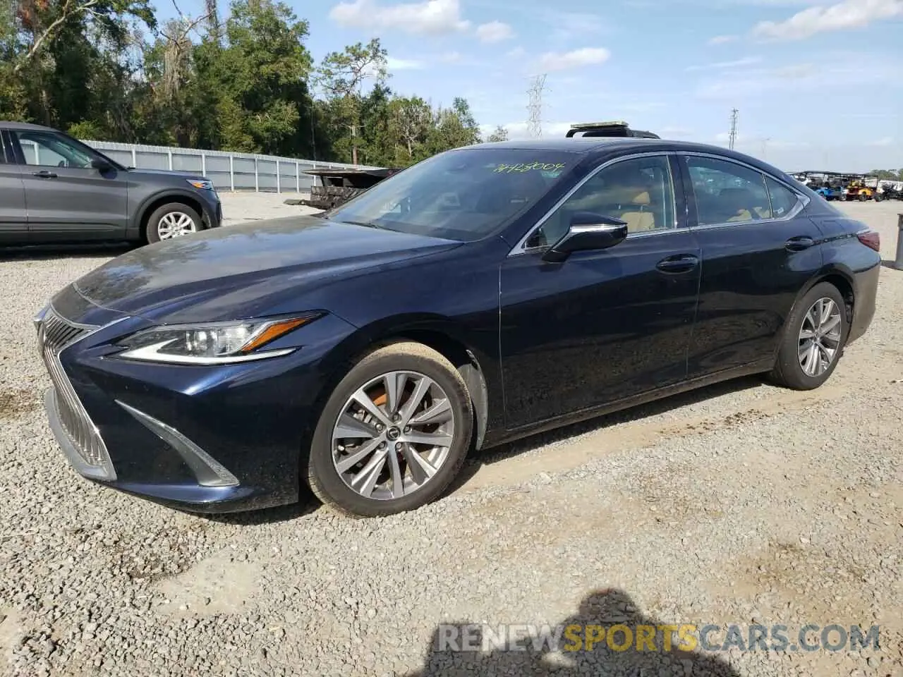 1 Photograph of a damaged car 58ACZ1B14MU088665 LEXUS ES350 2021