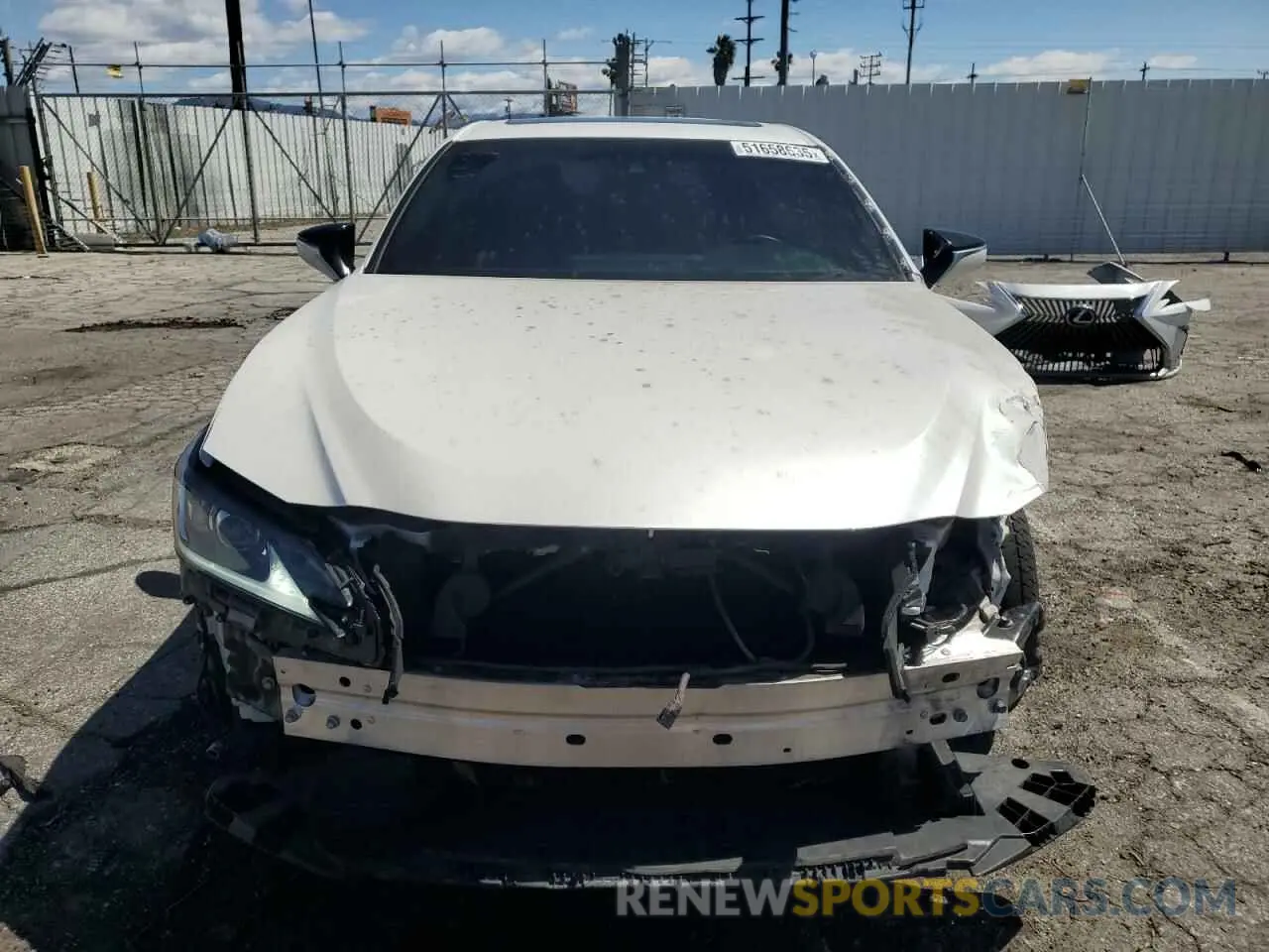 5 Фотография поврежденного автомобиля 58ACZ1B19MU087947 LEXUS ES350 2021