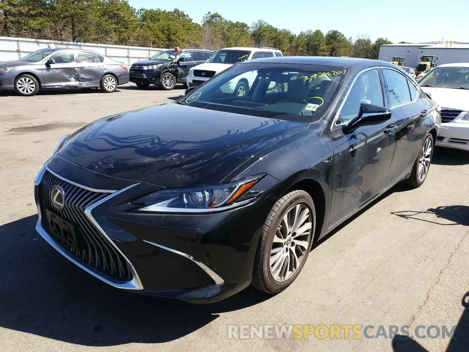 2 Photograph of a damaged car 58ADZ1B10MU089879 LEXUS ES350 2021