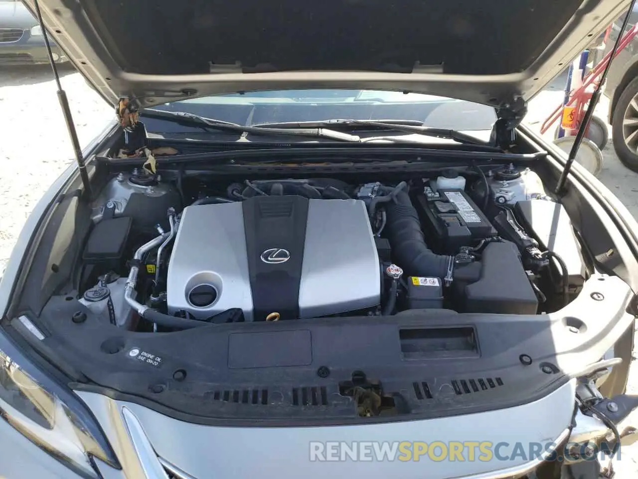 7 Photograph of a damaged car 58ADZ1B10MU103506 LEXUS ES350 2021