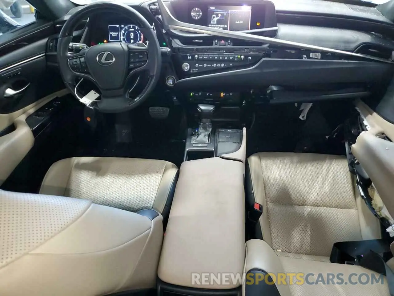 8 Фотография поврежденного автомобиля 58ADZ1B11MU090720 LEXUS ES350 2021