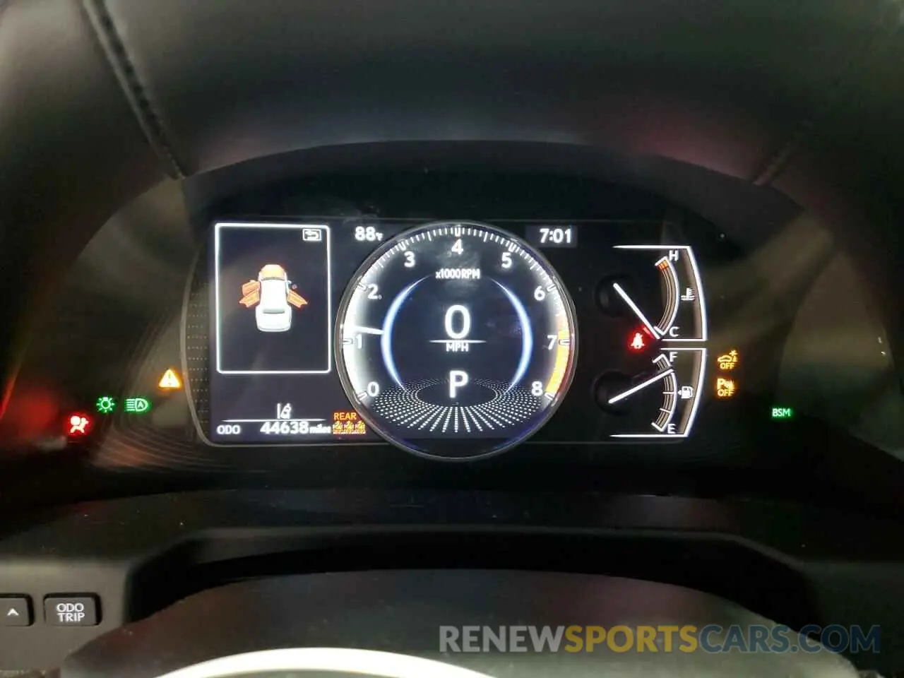 9 Фотография поврежденного автомобиля 58ADZ1B11MU090720 LEXUS ES350 2021