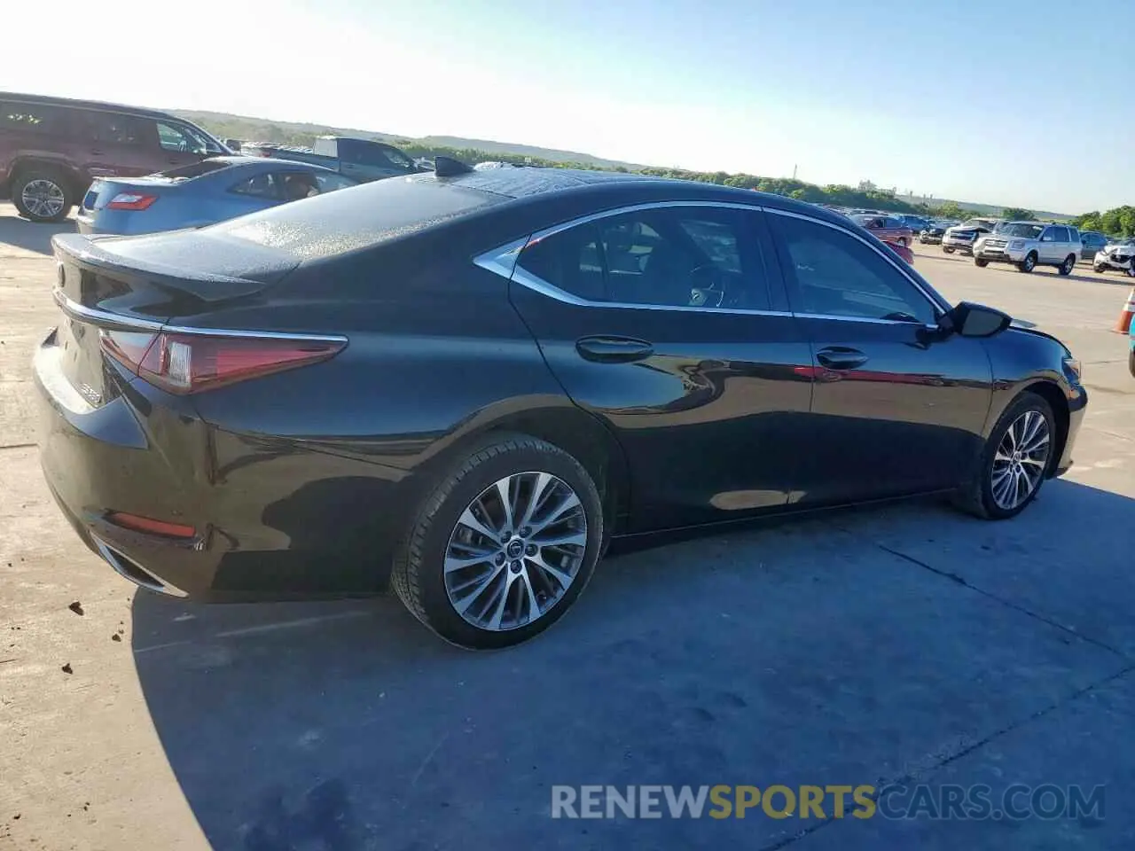 3 Photograph of a damaged car 58ADZ1B11MU107919 LEXUS ES350 2021