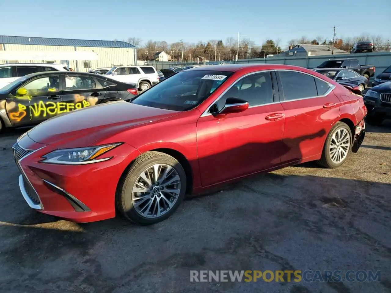 1 Фотография поврежденного автомобиля 58ADZ1B11MU109105 LEXUS ES350 2021