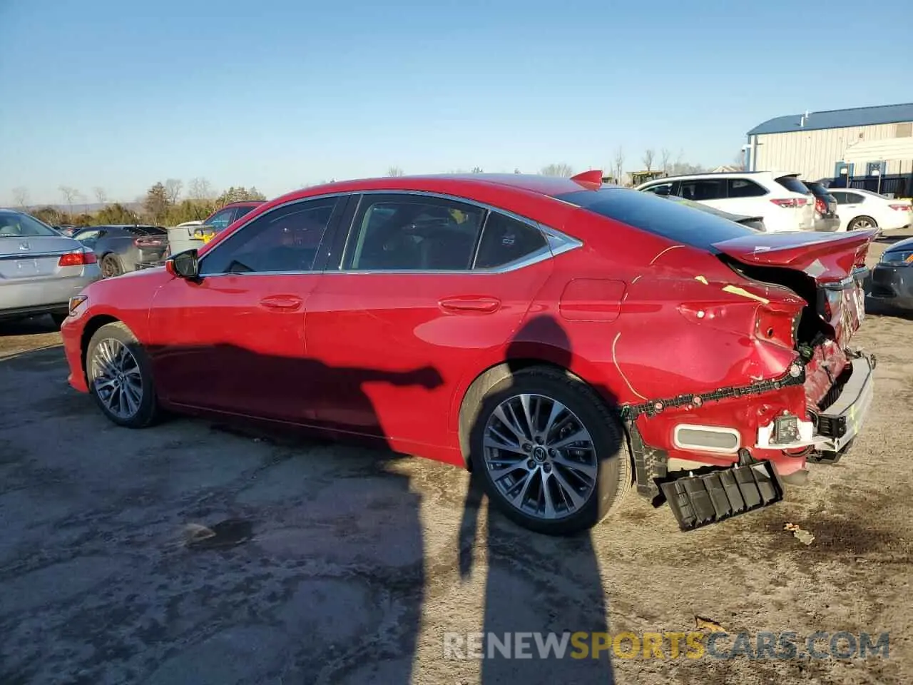 2 Фотография поврежденного автомобиля 58ADZ1B11MU109105 LEXUS ES350 2021