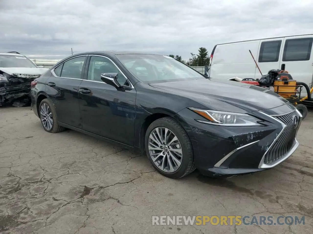 4 Photograph of a damaged car 58ADZ1B13MU089293 LEXUS ES350 2021