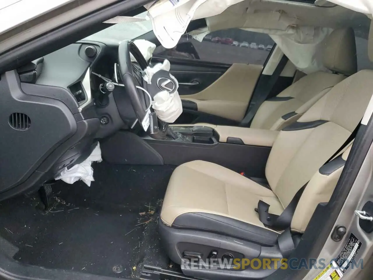 7 Photograph of a damaged car 58ADZ1B15MU107132 LEXUS ES350 2021