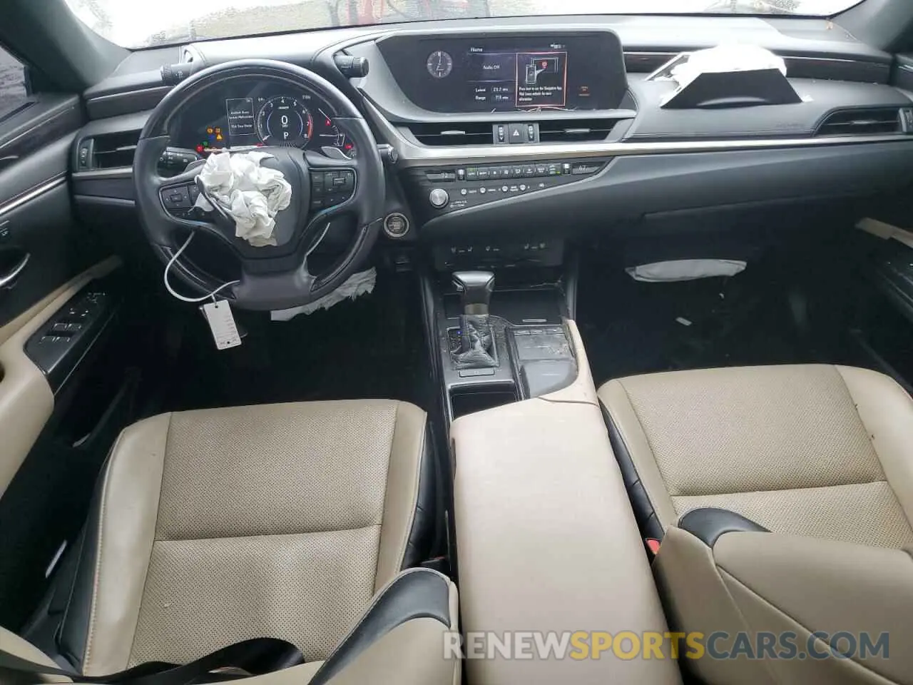 8 Photograph of a damaged car 58ADZ1B15MU107132 LEXUS ES350 2021