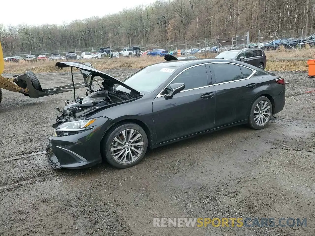 1 Фотография поврежденного автомобиля 58ADZ1B16MU087070 LEXUS ES350 2021