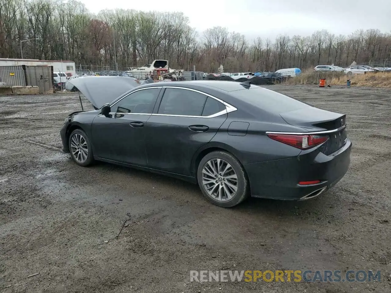 2 Фотография поврежденного автомобиля 58ADZ1B16MU087070 LEXUS ES350 2021