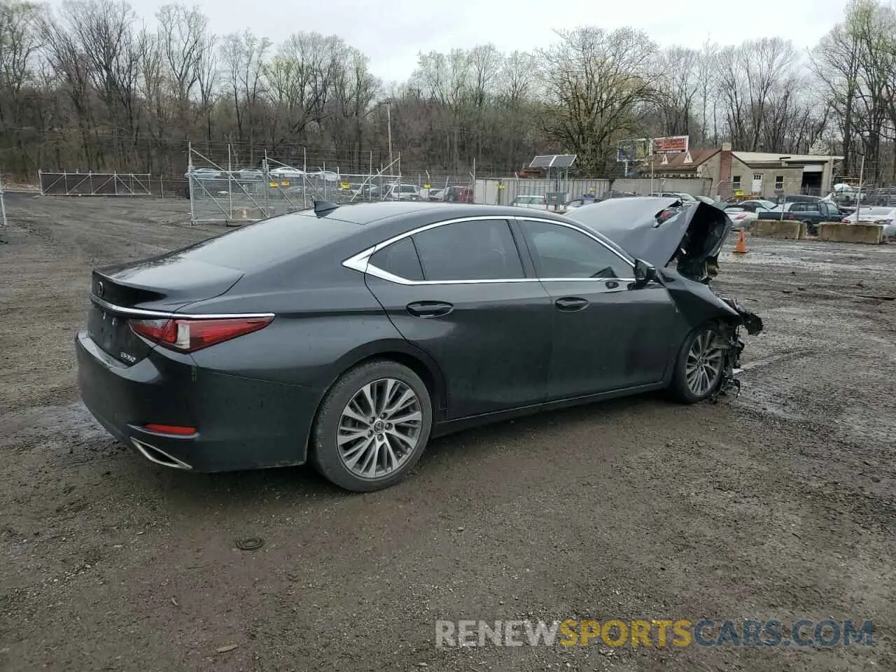 3 Фотография поврежденного автомобиля 58ADZ1B16MU087070 LEXUS ES350 2021