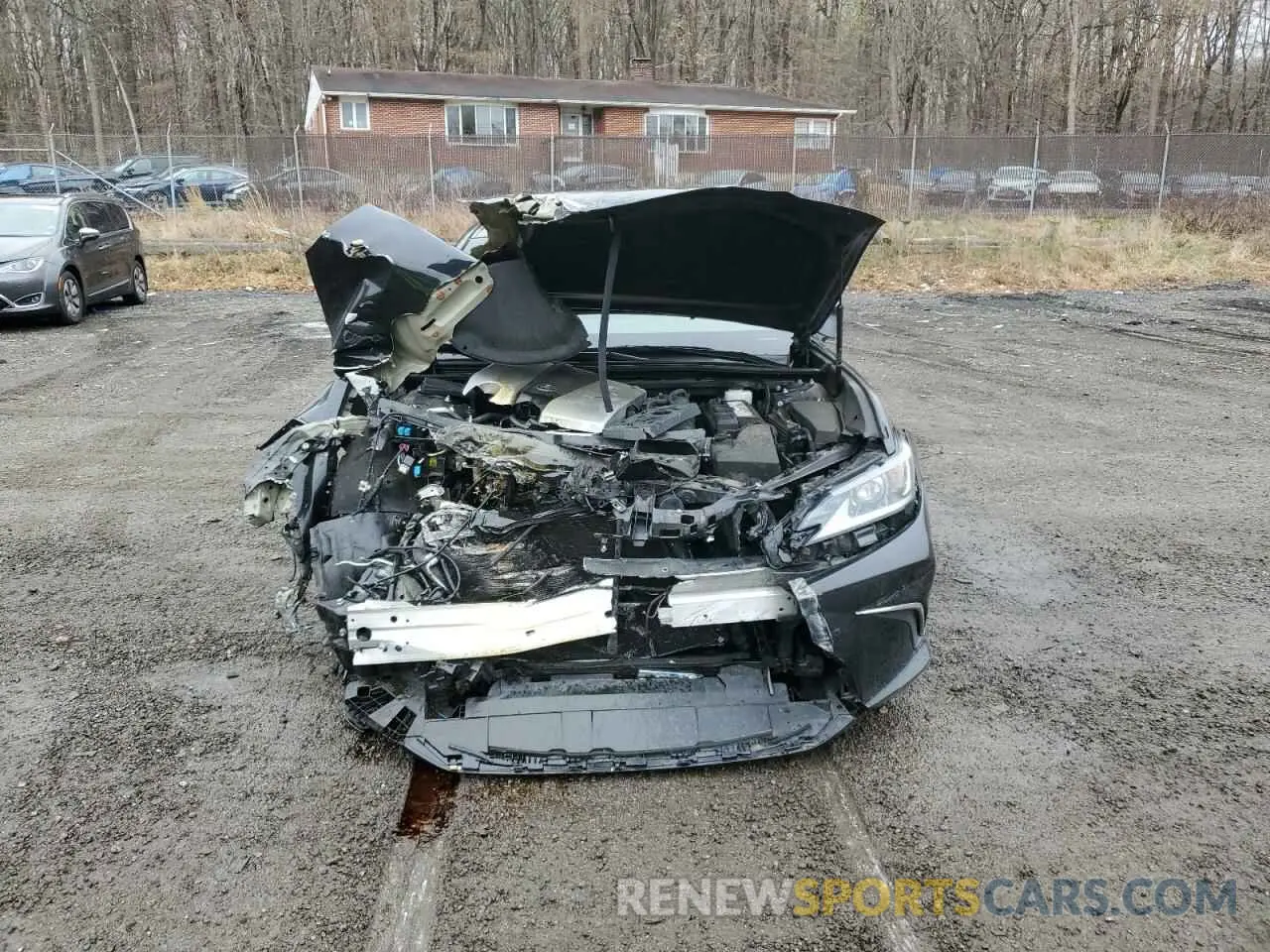5 Фотография поврежденного автомобиля 58ADZ1B16MU087070 LEXUS ES350 2021