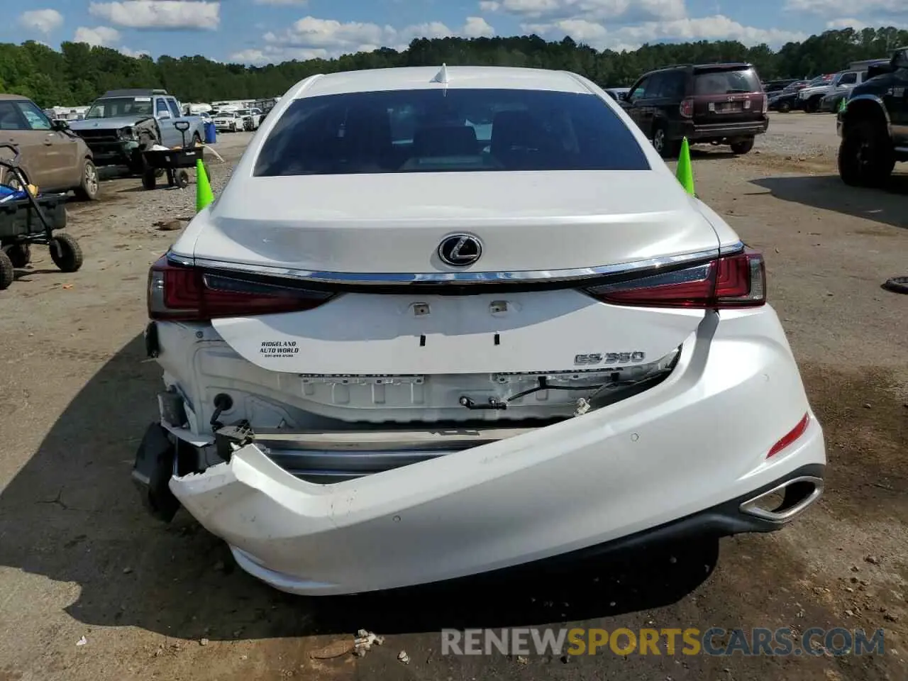 6 Фотография поврежденного автомобиля 58ADZ1B16MU098179 LEXUS ES350 2021