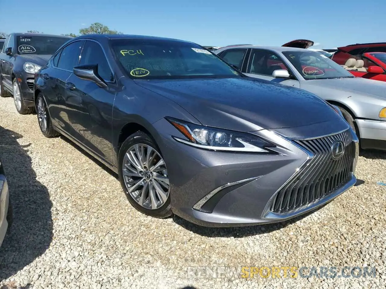 1 Photograph of a damaged car 58ADZ1B16MU099350 LEXUS ES350 2021