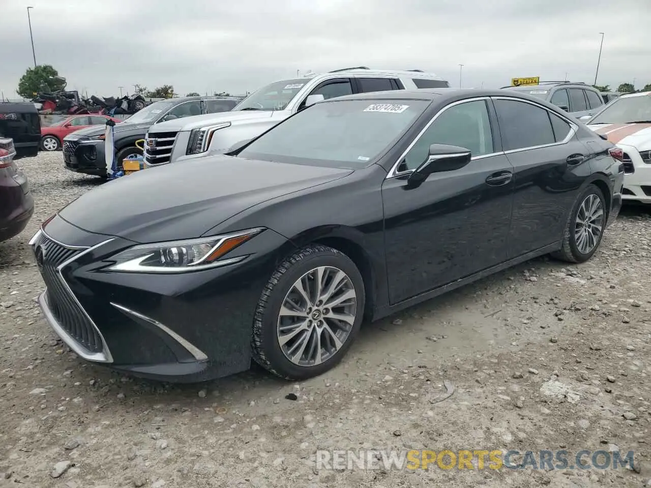 1 Фотография поврежденного автомобиля 58ADZ1B17MU101963 LEXUS ES350 2021