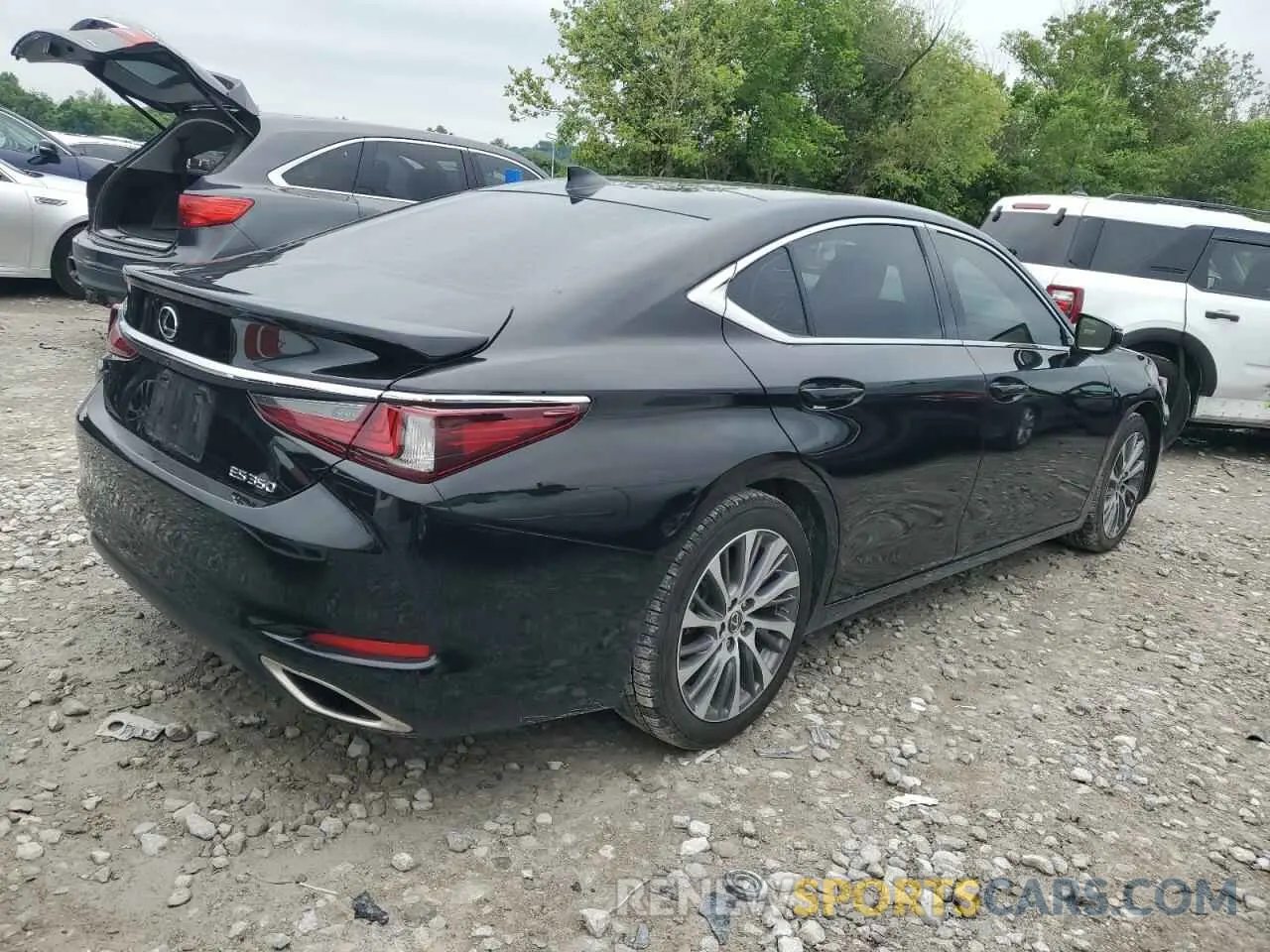 3 Фотография поврежденного автомобиля 58ADZ1B17MU101963 LEXUS ES350 2021