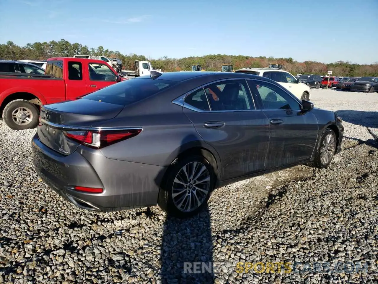 3 Фотография поврежденного автомобиля 58ADZ1B19MU085250 LEXUS ES350 2021