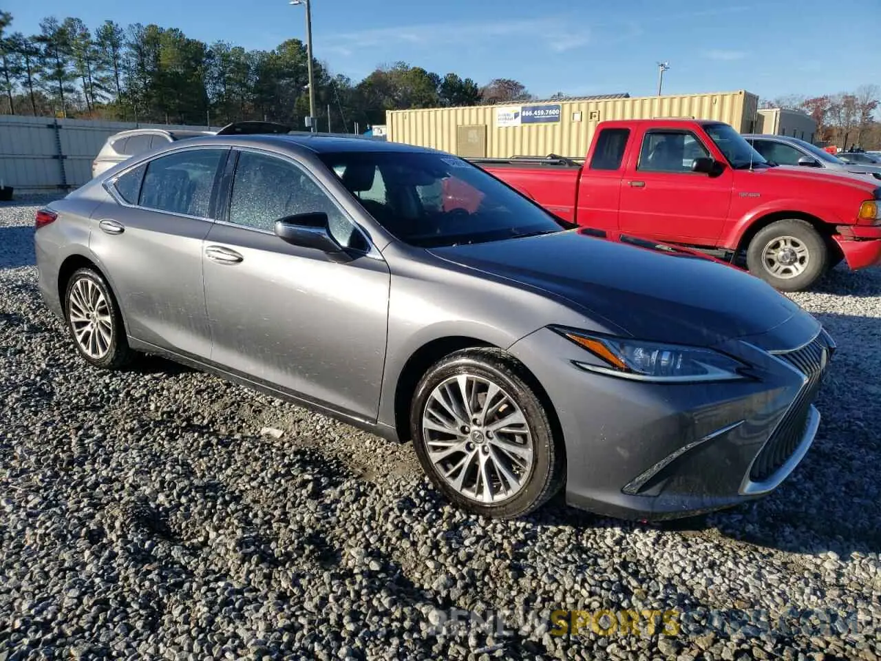 4 Фотография поврежденного автомобиля 58ADZ1B19MU085250 LEXUS ES350 2021