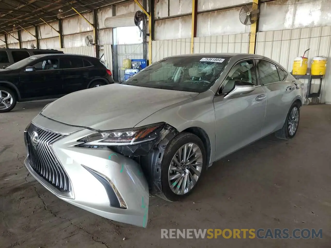 1 Photograph of a damaged car 58AFZ1B13MU086399 LEXUS ES350 2021