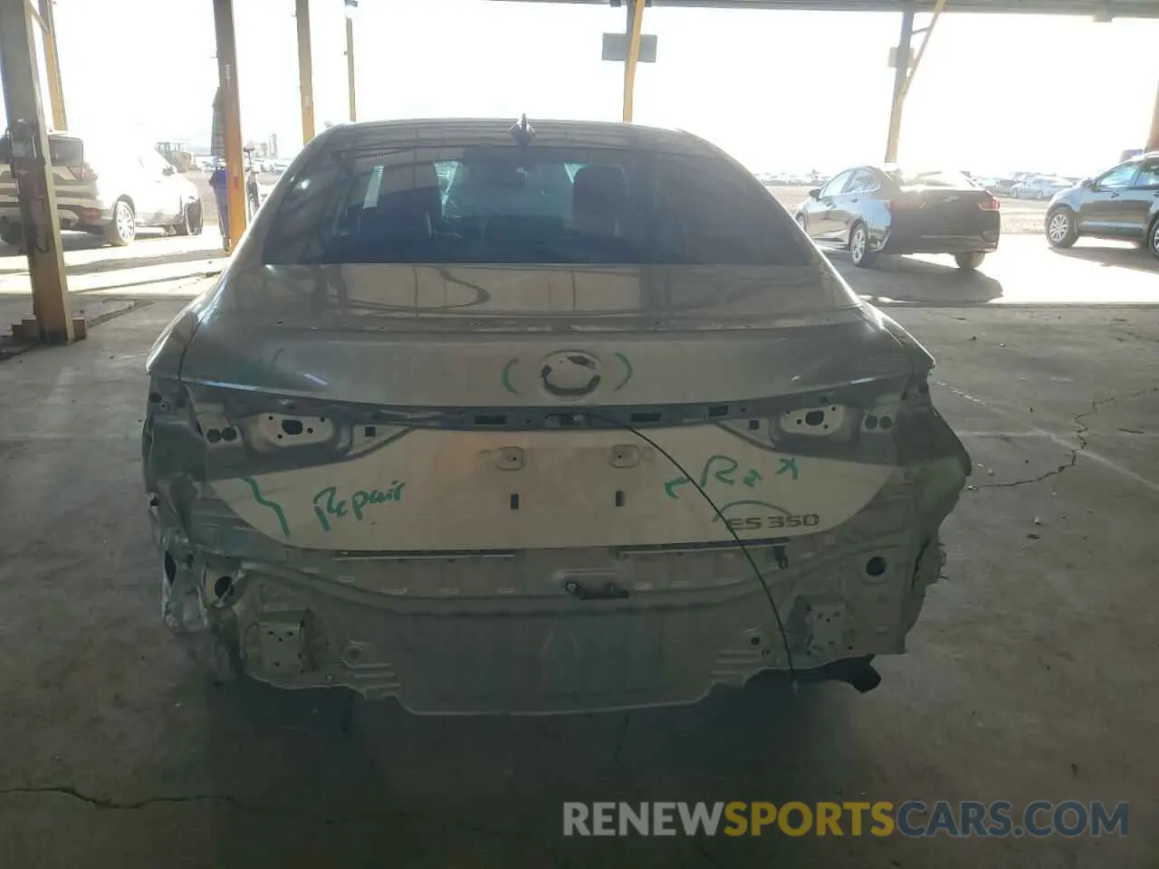 6 Photograph of a damaged car 58AFZ1B13MU086399 LEXUS ES350 2021