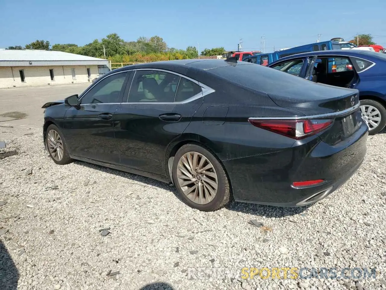 2 Photograph of a damaged car 58AFZ1B16MU109299 LEXUS ES350 2021
