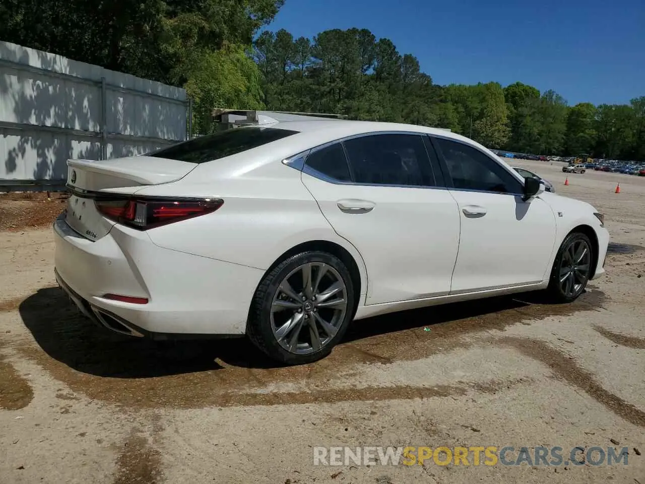 3 Photograph of a damaged car 58AGZ1B10MU097350 LEXUS ES350 2021